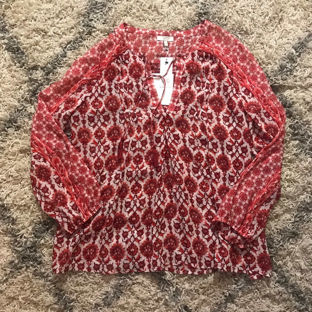 Joie 100% silk blouse (current)